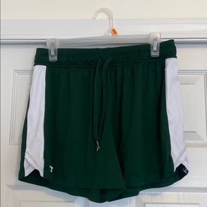 green underarmour shorts, women’s
